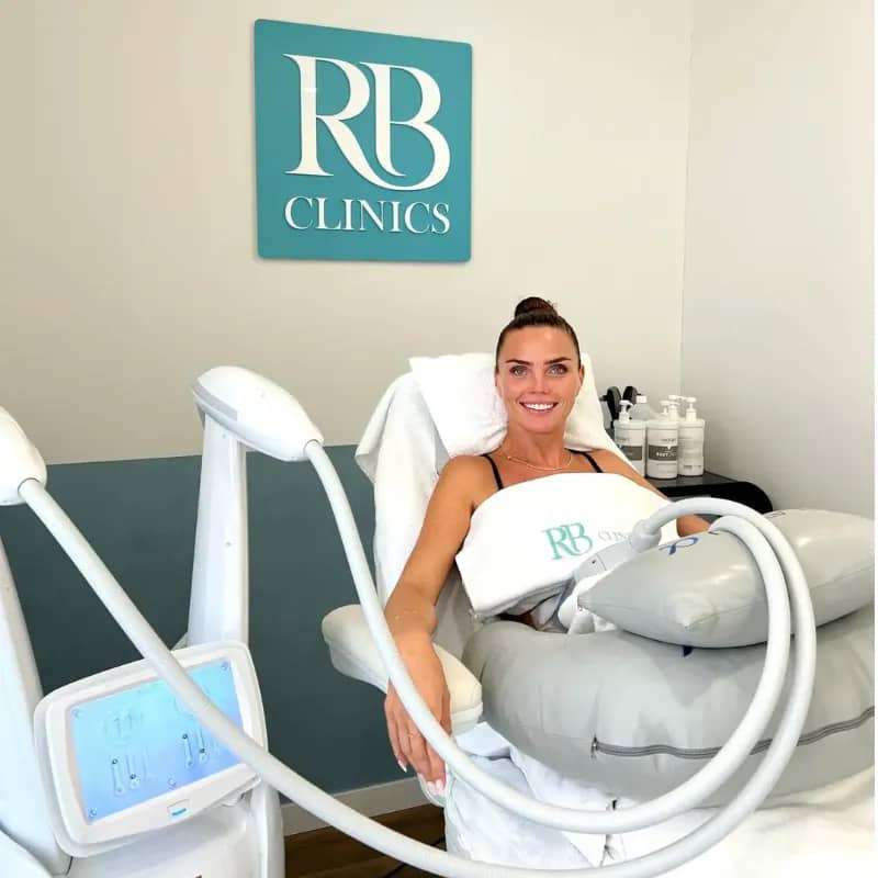 Sarah Liebrechts during her treatment at RB Clinics